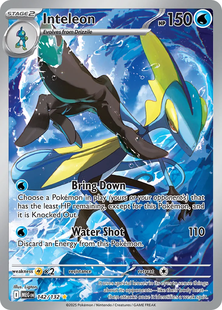 Inteleon, Mega Evolution 142