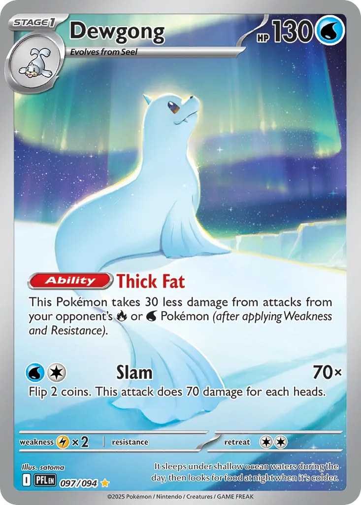 Dewgong, Phantasmal Flames 97