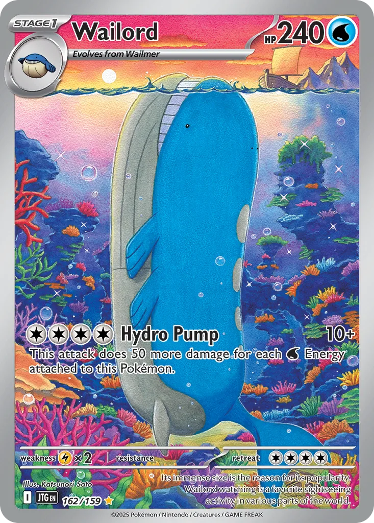 Wailord, Journey Together 162